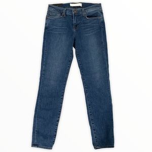J Brand “Skylight” Mid-Rise Capri Jeans